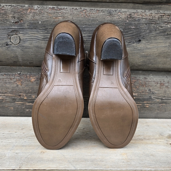 Nine West Dont Do It, Boho-chic, Vegan Leather, Block Heel, Comfort Bootie 8M - Picture 13 of 15